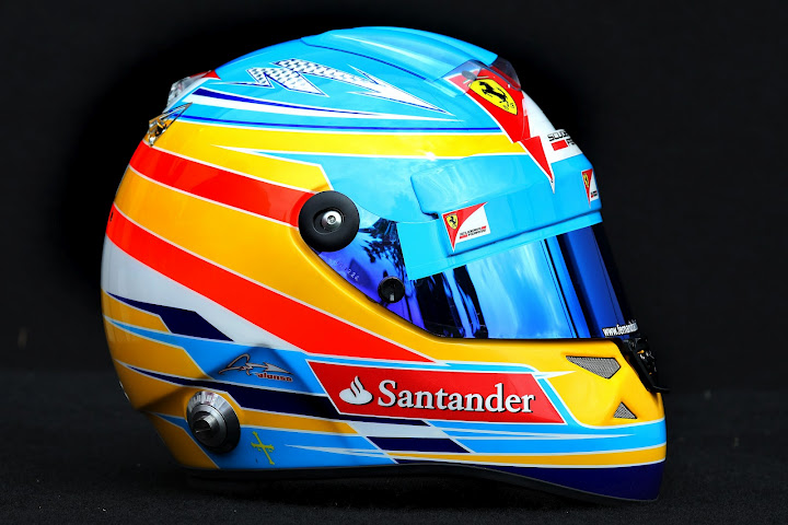 Casco alonso top 2012