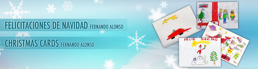 Concurso Felicitaciones navideñas Fernando Alonso