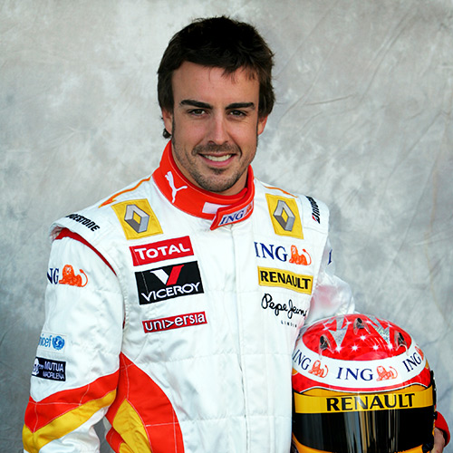 En 2009 Fernando permaneció un año más en Renault