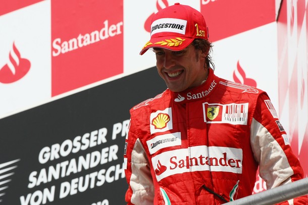 Fernando Alonso, el piloto en activo con más podios en GP de Alemania