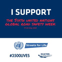 Semana internacional de la Seguridad Vial promovida por Naciones Unidas