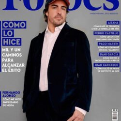 Fernando Alonso, portada de Forbes