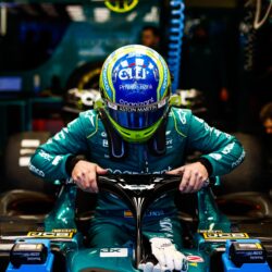 El AMR23 hace su debut en Silverstone