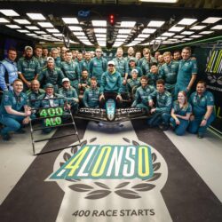 Fernando Alonso vuelve a hacer historia con 400 GP en la Fórmula 1